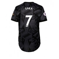 Arsenal Bukayo Saka #7 Fotballklær Bortedrakt Dame 2022-23 Kortermet